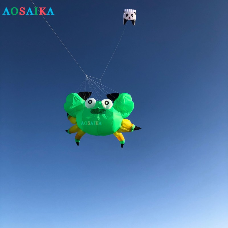 4m Crab kite pendant 40d Ripstop Nylon For Adults High Quality ColorfulShow Kite 
