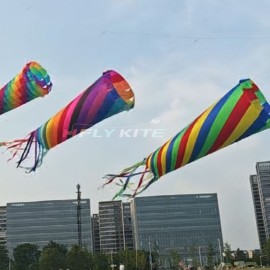 3m Striped turntle kite tail 1.5m diameter 80 centimetres 40d ripstop nylon 