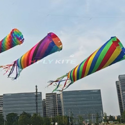 3m Striped turntle kite tail 1.5m diameter 80 centimetres 40d ripstop nylon