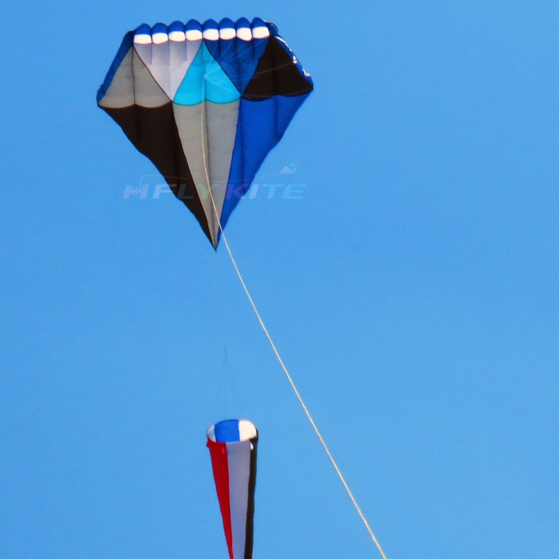 3m Diamond  kite Polyester cloth Adults High Quality Colorful Show Kite 