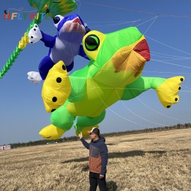 9M frog kite pendant 40d ripstop nylon 