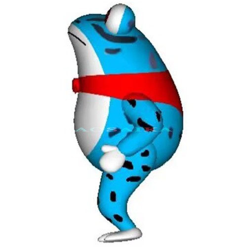 5m frog Kite Pendant 40d Ripstop Nylon