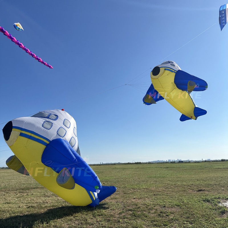 5M airplane kite pendant 40d ripstop nylon 