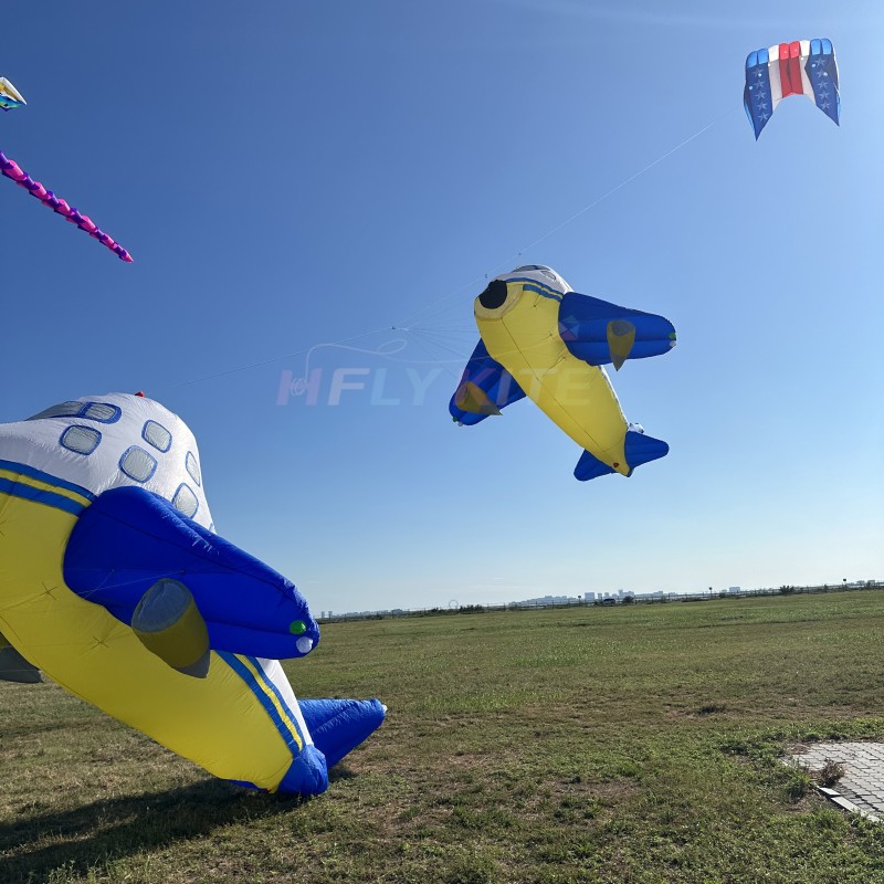 5M airplane kite pendant 40d ripstop nylon 