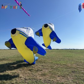 5M airplane kite pendant 40d ripstop nylon 