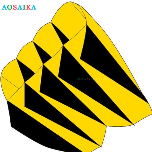 18sqm Pilot Kite 40d ripstop nylon For Adults High Quality Colorful Show Kites