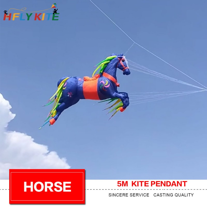 5M horse kite pendant  40d ripstop nylon 