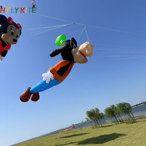 3.5M high flying dog kite rendant 40d ripstop nylon 3.5M high flying dog kite rendant 40d ripstop nylon
