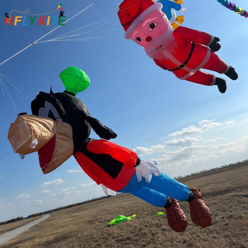 3.5M high flying dog kite rendant 40d ripstop nylon 
