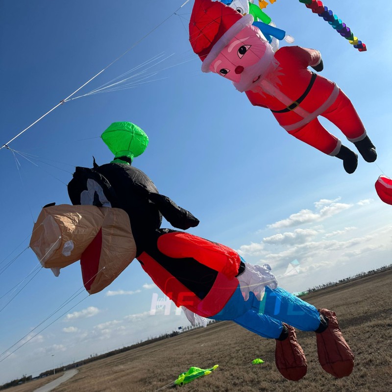 3.5M high flying dog kite rendant 40d ripstop nylon 
