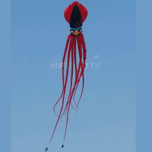 18m squid kite Polyester cloth Adults High Quality Colorful Show Kite