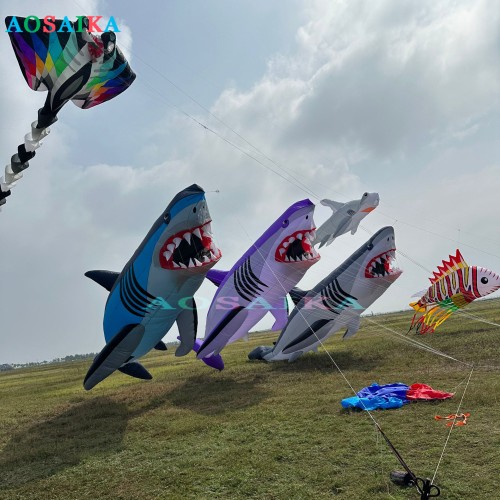 12M shark kite pendant 40d nylon ripstop 12M shark kite pendant 40d nylon ripstop