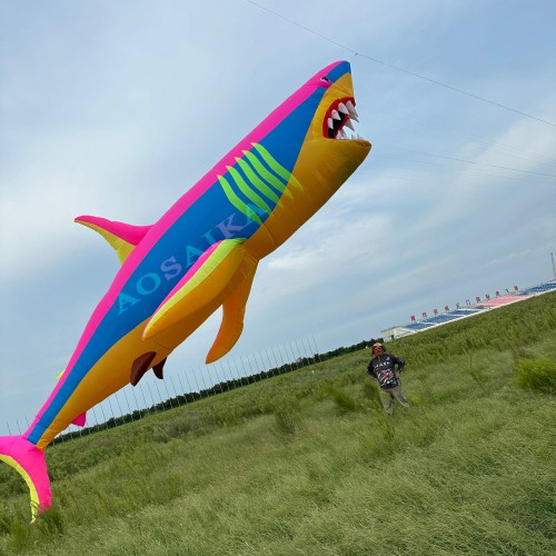 12M shark kite pendant 40d nylon ripstop 12M shark kite pendant 40d nylon ripstop