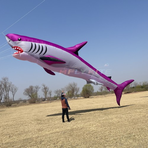 12M shark kite pendant 40d ripstop nylon