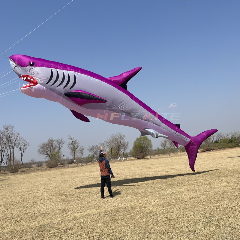 12M shark kite pendant 40d ripstop nylon 