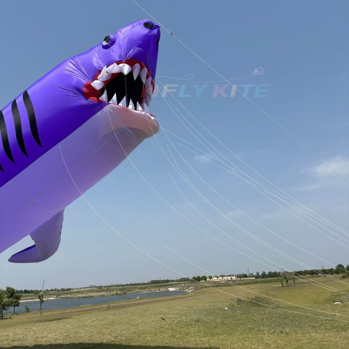 17M shark kite pendant 40d ripstop nylon
