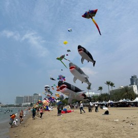 17M shark kite pendant 40d ripstop nylon 