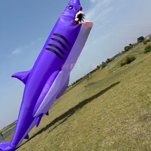 17M shark kite pendant 40d ripstop nylon