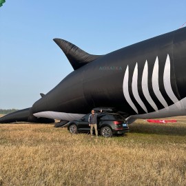 30M shark kite pendant 40d nylon ripstop 