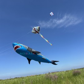 30M shark kite pendant 40d ripstop nylon 