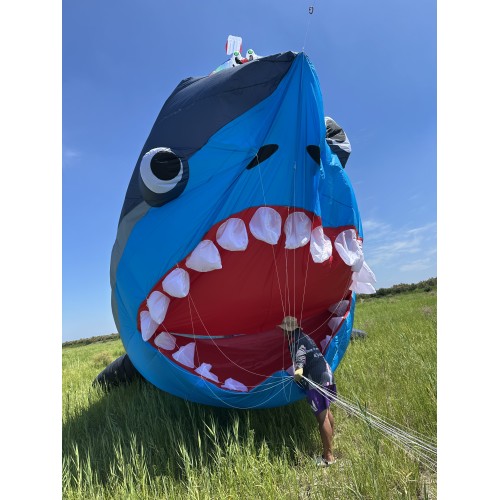 30M shark kite pendant 40d ripstop nylon