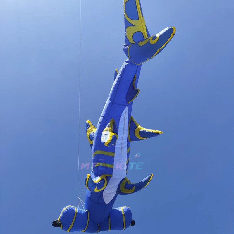 7M shark kite pendant  40d ripstop nylon 