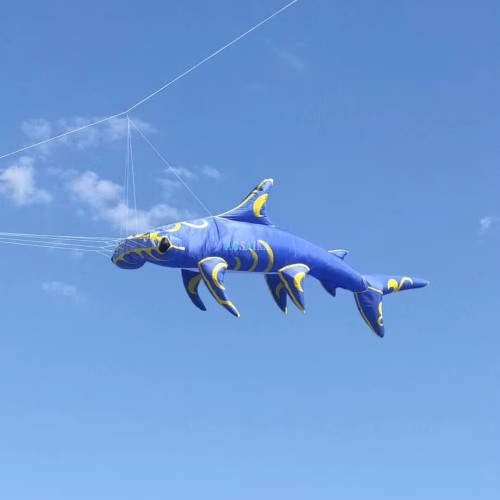 7M shark kite pendant  40d ripstop nylon