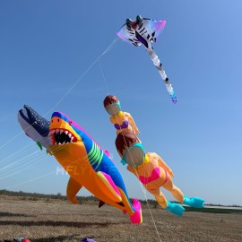 18m shark kite pendant 40d ripstop nylon 