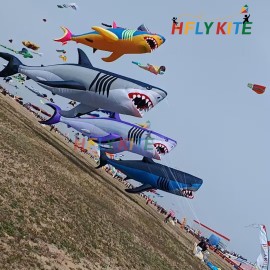 18m shark kite pendant 40d ripstop nylon 
