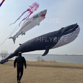 18m shark kite pendant 40d ripstop nylon 