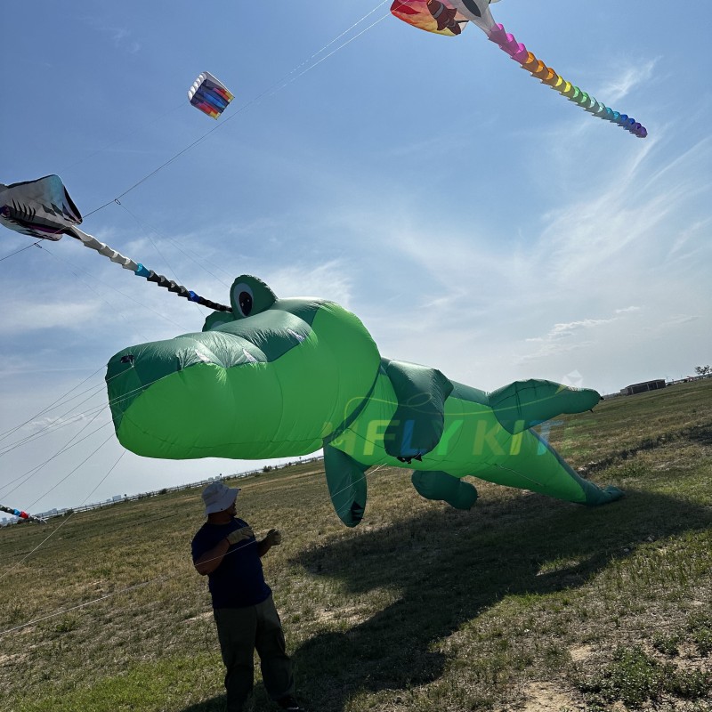 10M crocodile kite pendant 40d ripstop nylon 