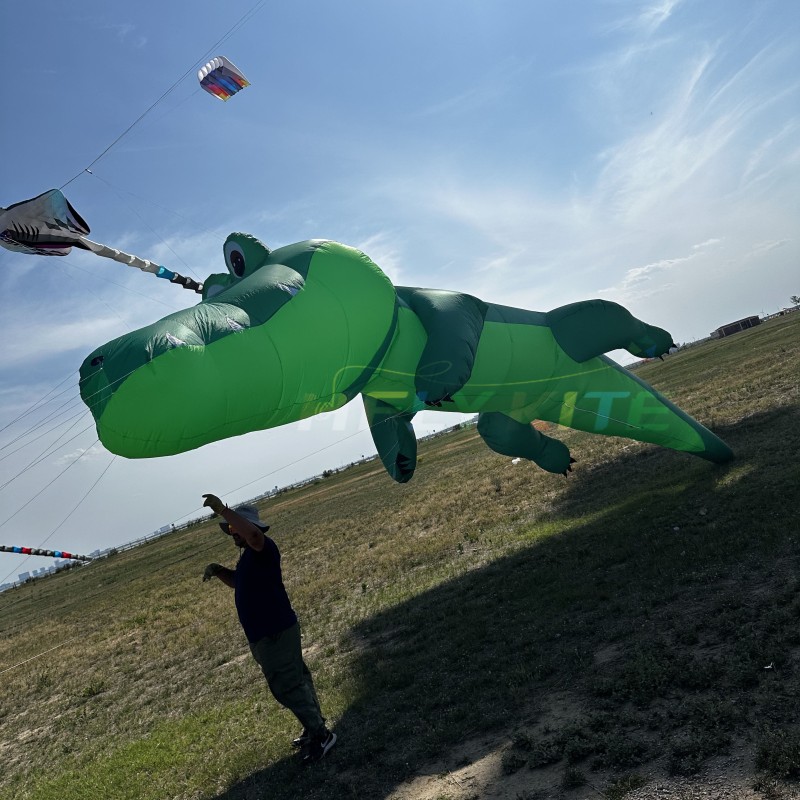 10M crocodile kite pendant 40d ripstop nylon 