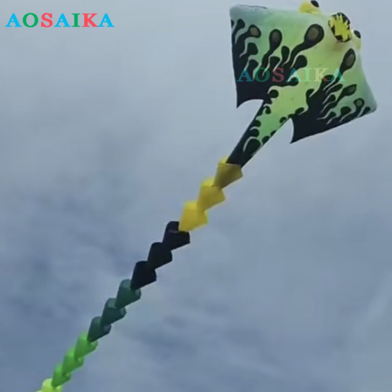 3.6*9m manta ray kite 40d ripstop nylon 
