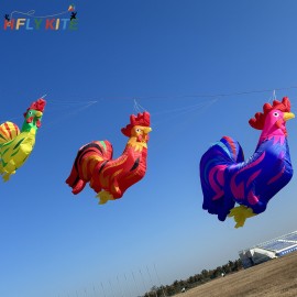 3.5M rooster kite pendant 40d ripstop nylon 