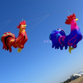 3.5M rooster kite pendant 40d ripstop nylon 