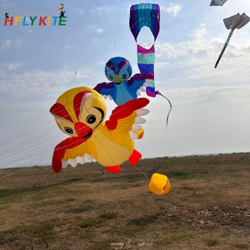 3.5M parrot kite pendant 40d ripstop nylon 3.5M parrot kite pendant 40d ripstop nylon