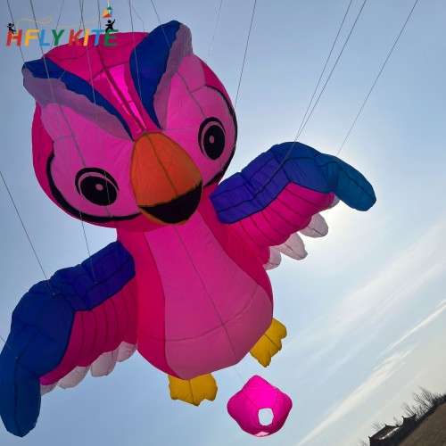 3.5M parrot kite pendant 40d ripstop nylon 3.5M parrot kite pendant 40d ripstop nylon