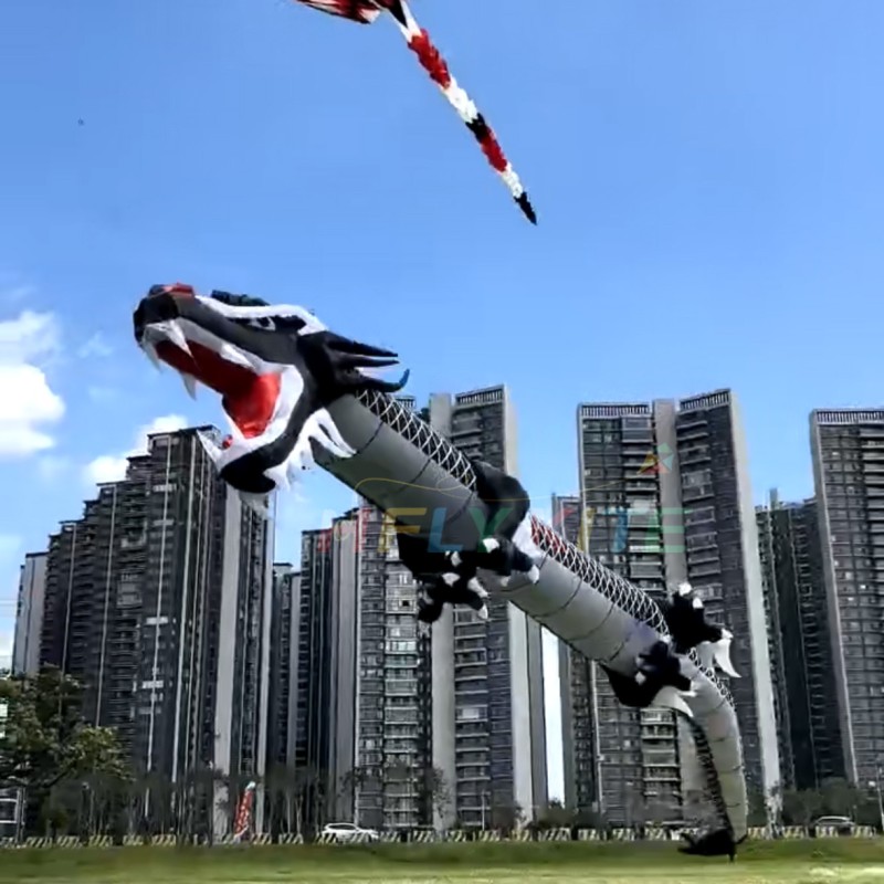 27m dragon kite pendant 40d nylon ripstop 