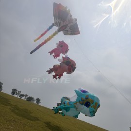 5M dragon kite pendant 40d ripstop nylon 