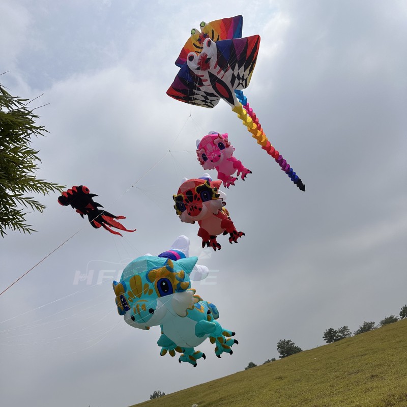 5M dragon kite pendant 40d ripstop nylon 