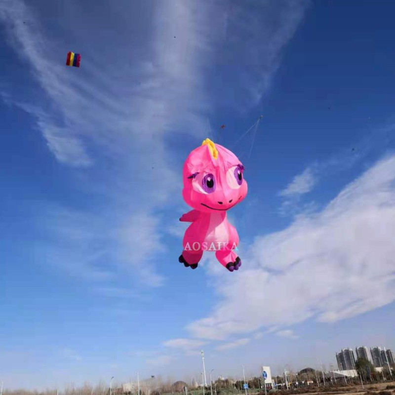 5m Dragon kite pendant 40d Ripstop Nylon For Adults High Quality ColorfulShow Kite 