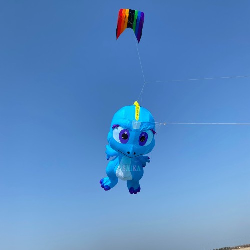 5m Dragon kite pendant 40d Ripstop Nylon For Adults High Quality ColorfulShow Kite