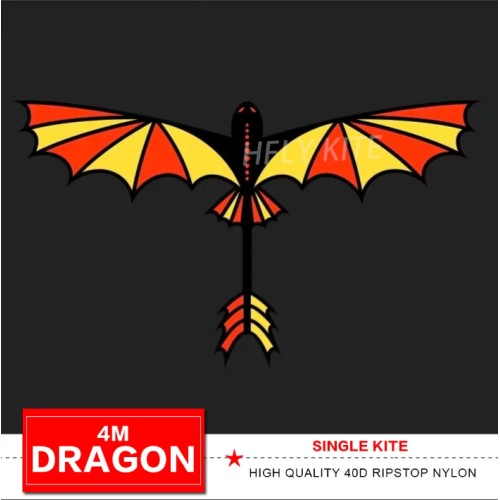 new arrival 4m flying dragon kite 40d ripstop nylon new arrival 4m flying dragon kite 40d ripstop nylon