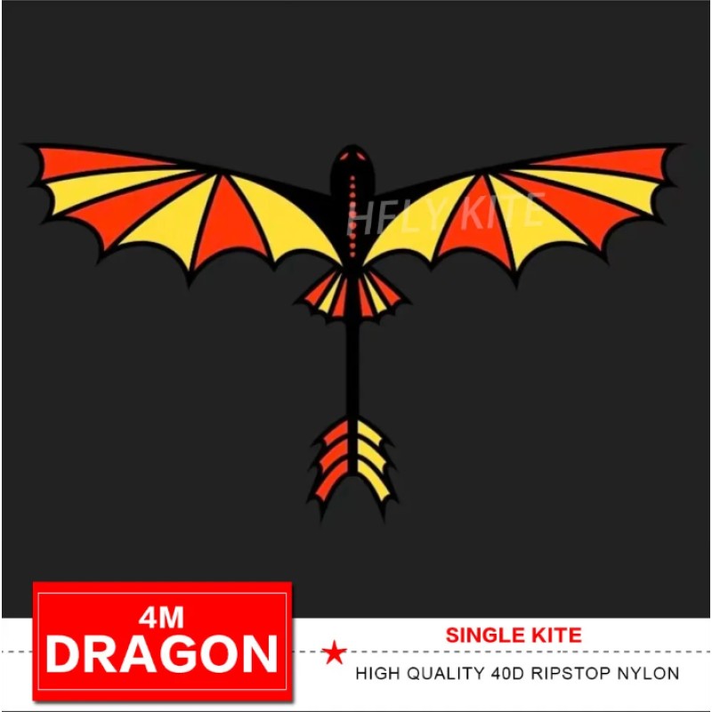 new arrival 4m flying dragon kite 40d ripstop nylon new arrival 4m flying dragon kite 40d ripstop nylon
