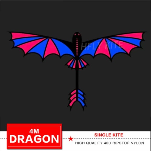 new arrival 4m flying dragon kite 40d ripstop nylon new arrival 4m flying dragon kite 40d ripstop nylon