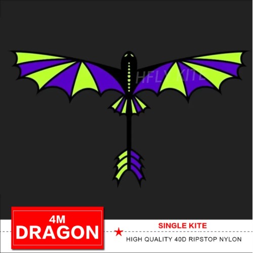 new arrival 4m flying dragon kite 40d ripstop nylon new arrival 4m flying dragon kite 40d ripstop nylon