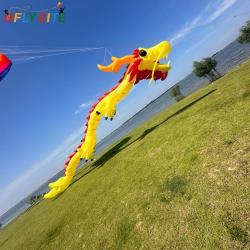 18m dragon kite pendant 40d ripstop nylon