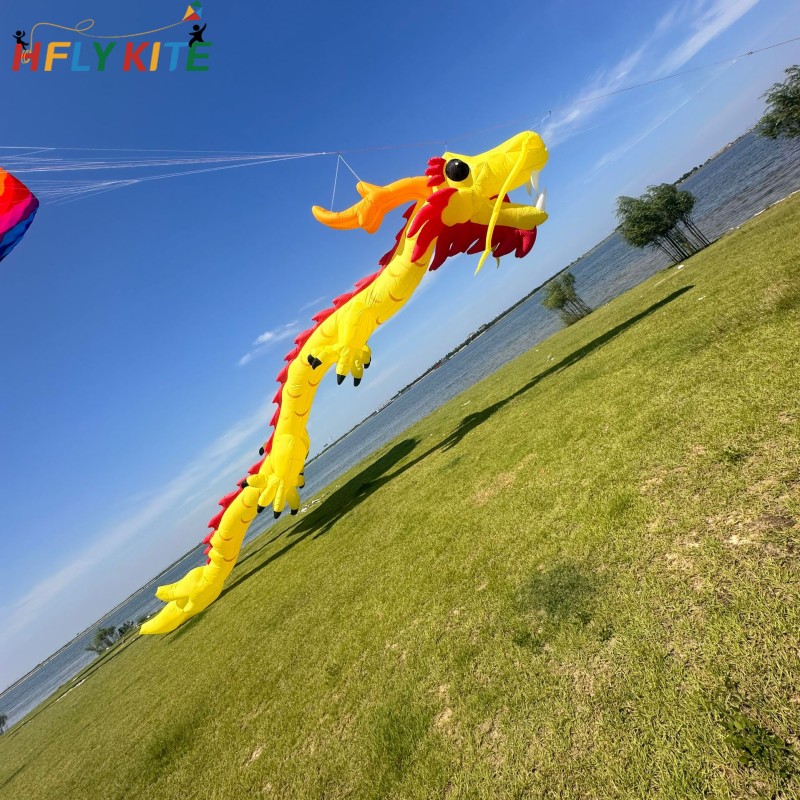 18m dragon kite pendant 40d ripstop nylon