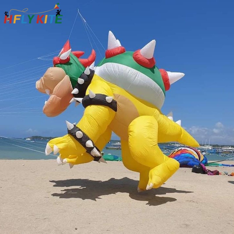 5M dragon turtle kite pendant 40d ripstop nylon